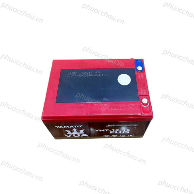 Ắc Quy Xe Đạp Điện YAMATO YMT-12-15 12V-15AH, acquy dùng cho Loa Kéo, Năng Lượng Mặt Trời