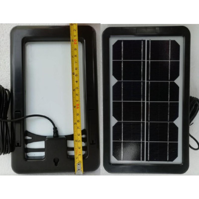 Quạt năng lượng mặt trời 20cm - 3w