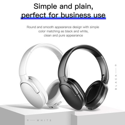 Tai nghe chụp tai bluetooh không dây cao cấp Baseus Encok Do2 (Bluetooth 5.0, âm thanh Hifi Surround, 25 giờ nghe nhạc liên tục) - Hàng chính hãng