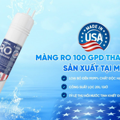 Máy lọc nước nóng lạnh RO Mỹ 11 lõi Karofi KAD-D66S - Giao trước lắp sau miễn phí toàn quốc - Bảo hành 36 tháng - Hàng chính hãng