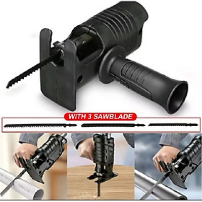 BỘ CHUYỂN ĐỔI TỪ MÁY KHOAN THÀNH MÁY CƯA GỖ SẮT CƯA LỘNG ĐA NĂNG THUẬN TIỆN