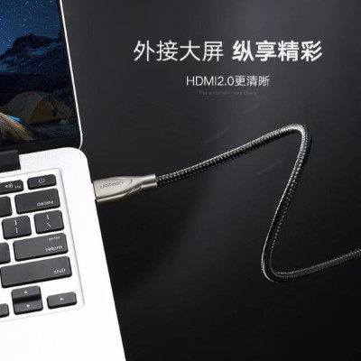 Ugreen UG50109HD131TK 3M màu Đen Cáp tín hiệu HDMI chuẩn 2.0 dây bọc lưới đầu hợp kim cao cấp - HÀNG CHÍNH HÃNG