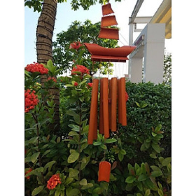 Chuông gió tre nứa ý nghĩa thuận buồm xuôi gió Diệu Tâm