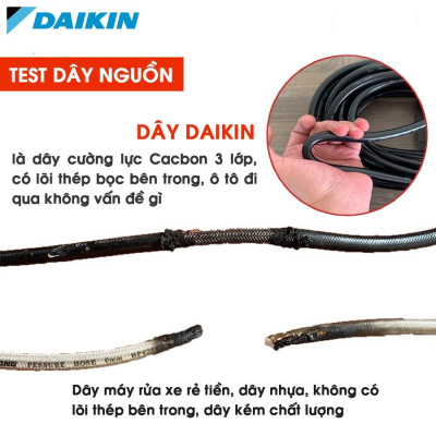 Máy rửa xe mini, Máy xịt rửa cao áp DAIKIN 2800W DK990A - Có áp chống giật + Chống cháy - Chất Lượng Tốt