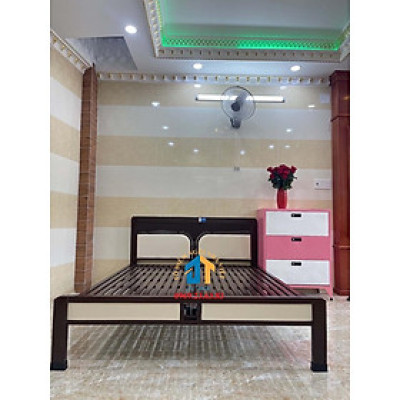 Giường sắt giả gỗ 1m ĐẠI THÀNH