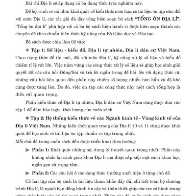 Tổng Ôn Địa Lí - Tập 1