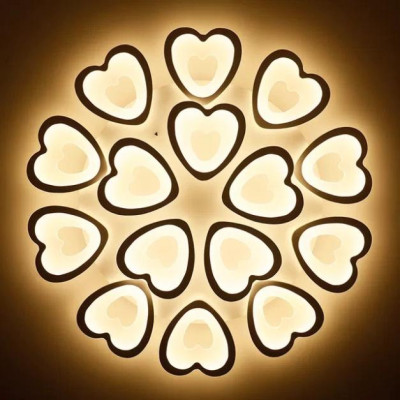 Đèn LED Mâm Ốp Trần MN049 , LED tô điểm Phòng Khách, Đèn ốp trần phòng nghỉ - 3 cơ chế Sáng DT