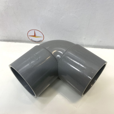 Co 75 nhựa PVC loại dày Bình Minh (Elbow)_C75D