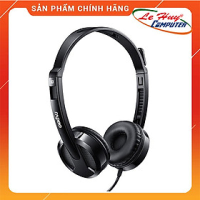 Tai nghe có dây Rapoo H100 có Micro - Hàng Chính Hãng