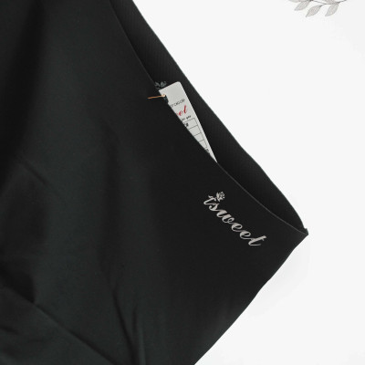 Quần đùi độn mông lưng cao chất liệu su