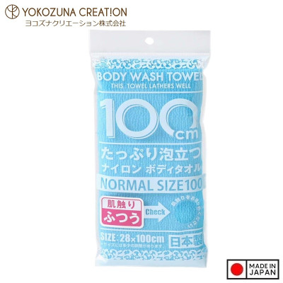 Khăn tắm tạo bọt Yokozuna Creation 28x100cm - Hàng Nội Địa Nhật Bản