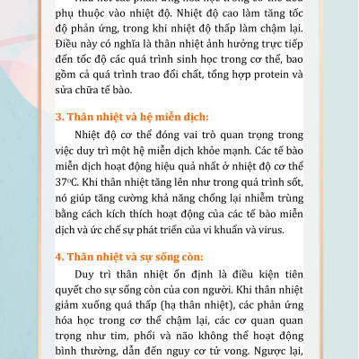 Thân Nhiệt Quyết Định Sinh Lão Bệnh Tử + Thân Nhiệt Năng Lượng Cốt Yếu Của Sự Sống