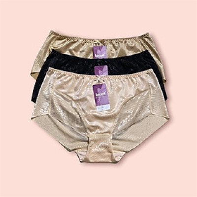 Quần Lót Nữ Lưng Cao Gấm Hoa Hồng Locust 056 – Sang Trọng, Ôm Vừa Vặn, Thoáng Mát