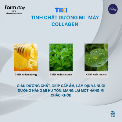 Tinh Chất Dưỡng Mi_Mày Collagen - Collagen Eyelash Serum