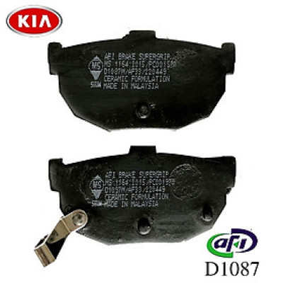 Bố thắng sau KIA Cerato 04-09, Nissan Bluebird 83-89; SP1062 - AFI