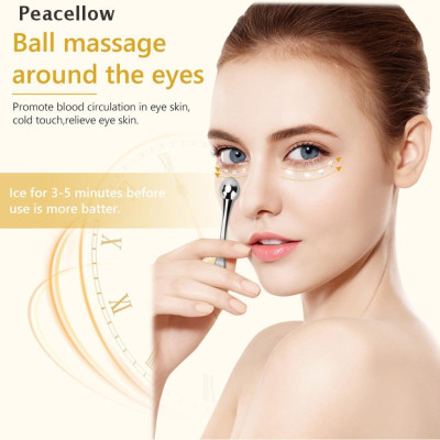 Dụng Cụ Massage Lăn Mắt Mini, Cây Lăn Mặt Thoa Kem Dưỡng Chất Chống Thâm Quầng Trẻ Hóa Da (Hàng Chính Hãng)
