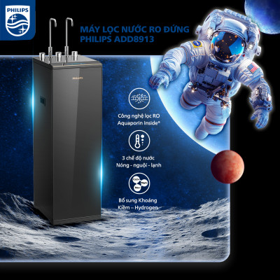 Máy lọc nước RO Aquaporin @Inside Philips Hydrogen 10 lõi lọc ADD8913 Nóng-Lạnh-Thường - HÀNG CHÍNH HÃNG