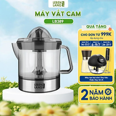 Máy vắt cam 0.7lit LB389 Lebenlang (Hàng nhập khẩu)