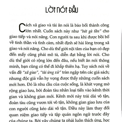 Giao Tiếp Thông Minh Và Tài Ứng Xử - Tái Bản  (PD)