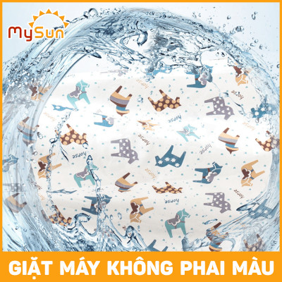 Khăn choàng che cho bé con bú ti khi ra ngoài đường che nắng MySun