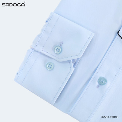 Áo Sơ Mi Sadoga Mềm Mại, Chất Liệu Thoáng Khí, Siêu Mát, Áo Sơ Mi Dài Tay T9003