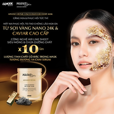 Mặt nạ tinh chất cô đặc tái sinh tế bào phục hồi da CONCENTRATED RECOVERY MASK DAMODE 7 cái dùng thử