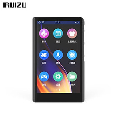 Máy Nghe Nhạc Lossless MP3 MP4 Bluetooth Màn Hình Cảm Ứng 4 inch Ruizu H9 - Hàng Chính Hãng