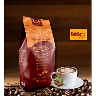 Cà phê Hạt Goldland GOLD2 Túi 500kg/ Cà phê Song Nguyên