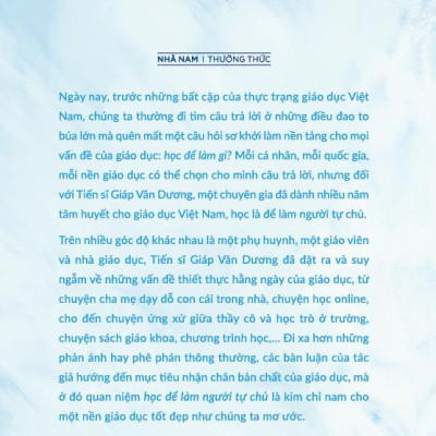 Sách - Học để làm người tự chủ (Nhã Nam HCM)