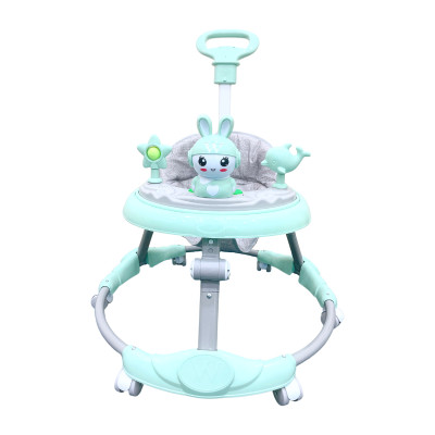 Xe tròn tập đi cao cấp cho bé, khung xe kim loại chắc chắn - có kèm nhạc, đèn