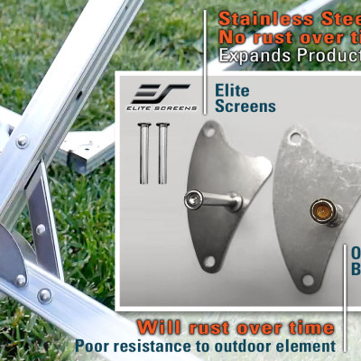 Màn Chiếu Elite Screens Dòng Yard Master 2, 135 inch Tỷ lệ Khung Hình 16:9 (Vùng hiển thị 168.1 x 299 cm) 1.3 Gain (OMS135H2) – Hàng Chính Hãng