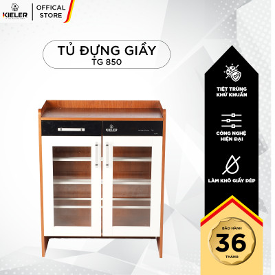 Tủ sấy giày KL-TG850 làm khô tự động 24 giờ liên tục luôn trong tình trạng khô ráo, sạch sẽ, khử mùi cho giày dép bị ẩm - Hàng Chính Hãng