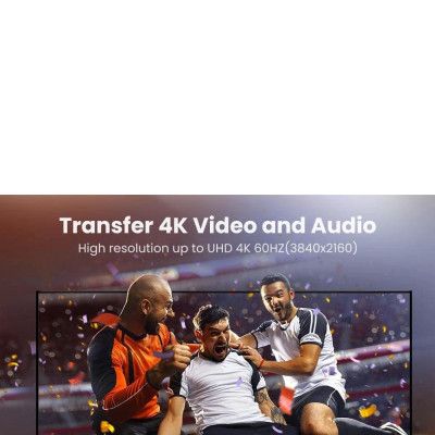 Ugreen UG80602HD135TK 3M HDMI 2.1 8K 60Hz 4K 120hz màu đen Cáp Ultra HD Cao Cấp - HÀNG CHÍNH HÃNG