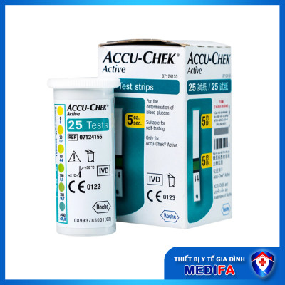 Que Thử Đường Huyết Accu-chek Active 25