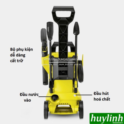 Máy xịt rửa xe cao áp Karcher K2 Power Control Car - Sản xuất tại Đức - Hàng chính hãng