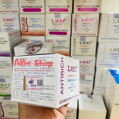 Kem LMEI Linh Chi - Đông Trùng - Collagen 25g - Dưỡng Trắng - Chống Lão Hóa - Giảm Nếp Nhăn - Ngừa Thâm Nám