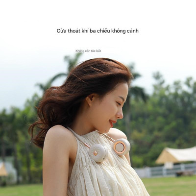 Quạt đeo cổ Sothing DSHJ-S-2115, Gió Mát, Chạy Êm, Dễ Dàng Gấp Gọn, Tiện Lợi Mang Theo - Hàng nhập khẩu