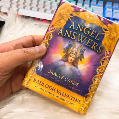 {KÈM QUÀ TẶNG} Bộ Tarot Angel Answers Oracle Cards bài bói