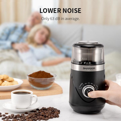 Máy xay hạt và phê và các loại hạt ngũ cốc Shardor CG638B - HÀNG NHẬP KHẨU 