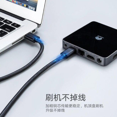 Ugreen UG10369US128TK 0.5M màu Đen Cáp 2 đầu USB 3.0 dương cao cấp - HÀNG CHÍNH HÃNG