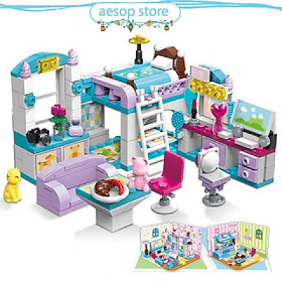 Đồ chơi lắp ráp Mô hình Căn phòng xinh xắn - Girl