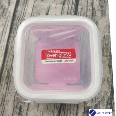 Hộp Thủy Tinh Lock&Lock Glass Clear Square LLG215 (540ml)