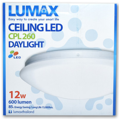 ĐÈN ỐP TRẦN LUMAX , CHUYỂN ĐỔI MÀU 3IN1, 12W, XX THÁI LAN