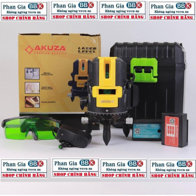 [chính hãƞg] Máy Cân Mực Laser 5 Tia Xanh AKUZA Siêu Sáng, Hàng chính hãƞg, Bảo Hành 1 Năm