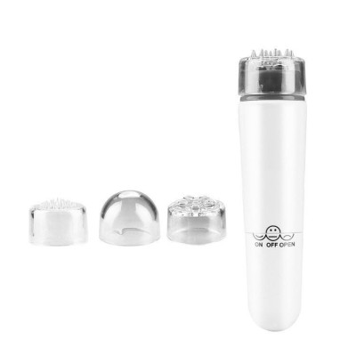 Máy massage mặt cầm tay 4 đầu trắng giúp giảm mệt mỏi làm đẹp da giảm thâm mắt (chọn phân loại) (Hàng Chính Hãng)