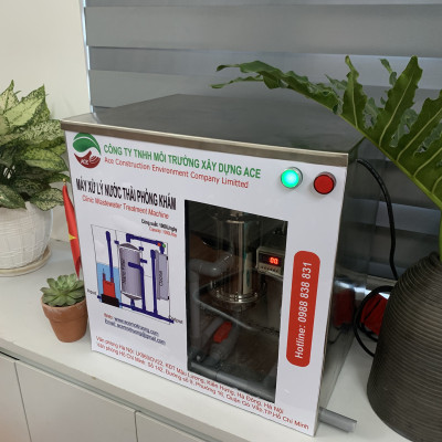 (Hàng chính hãng) Máy lọc nước thải Litero ACE1000I xử lý nước thải Phòng khám chuyên khoa tâm thần công nghệ oxy hoá bậc cao kết hợp lọc nano và than hoạt tính 1 bộ