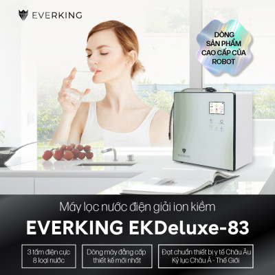 Máy Lọc Nước Điện Giải iON Kiềm EVERKING EKDeluxe-83 - Hàng Chính Hãng
