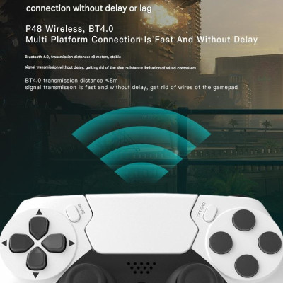 Gamepad Tay Game Không dây Bluetooth P48 cho máy tính , laptop , smartphone hàng nhập khẩu