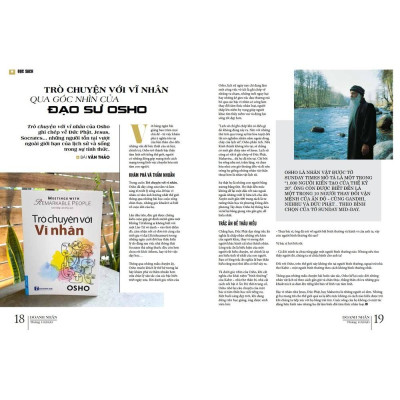 Sách - OSHO Trò Chuyện Với Vĩ Nhân - First News