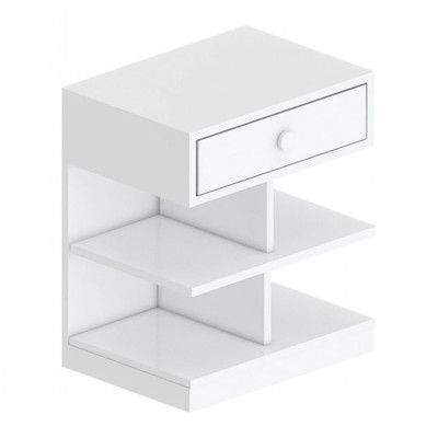 Kệ giầy nhỏ gọn bằng gỗ thiết kế đẹp mắt SMLIFE Runety